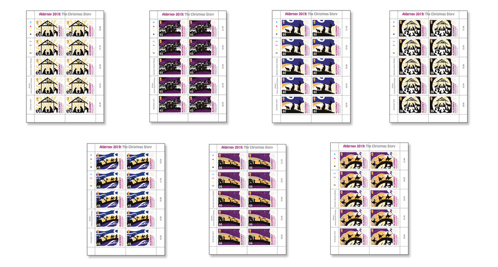 Sheets of 10